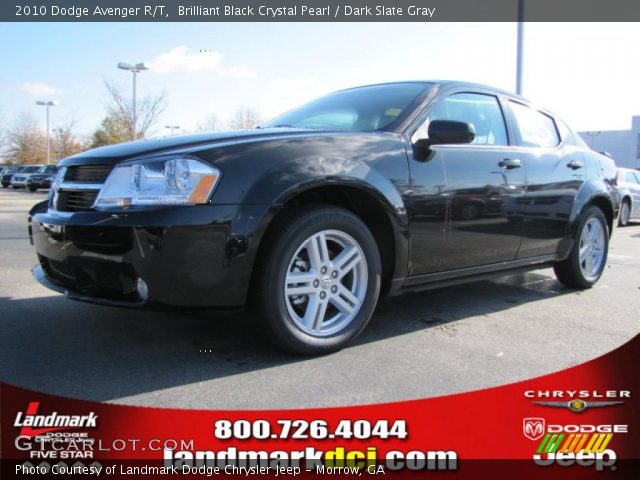 2010 Dodge Avenger R/T in Brilliant Black Crystal Pearl