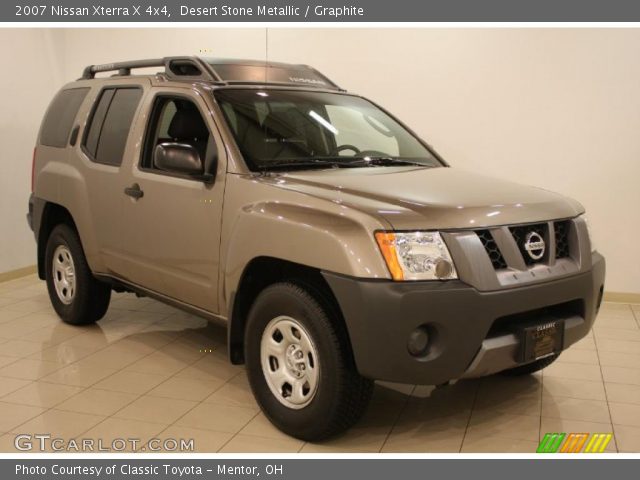 2007 Nissan Xterra X 4x4 in Desert Stone Metallic