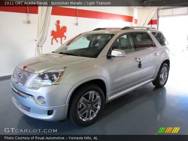 2011 GMC Acadia Denali in Quicksilver Metallic