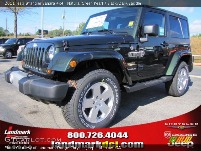 2011 Jeep Wrangler Sahara 4x4 in Natural Green Pearl