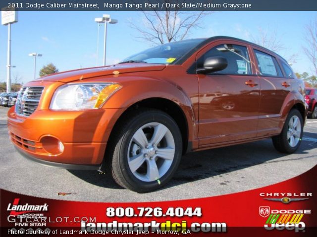 2011 Dodge Caliber Mainstreet in Mango Tango Pearl