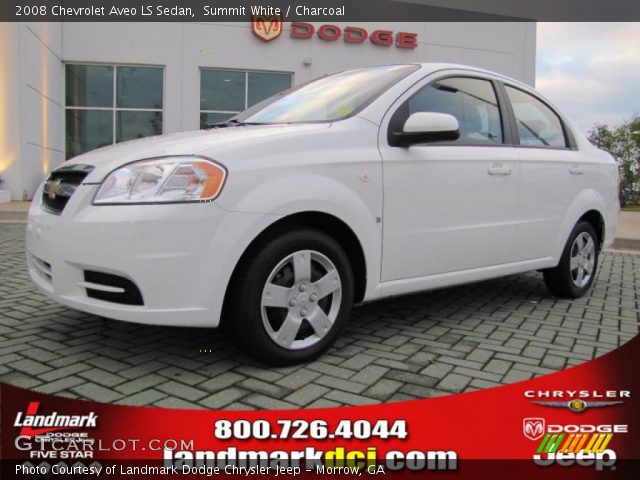 2008 Chevrolet Aveo LS Sedan in Summit White