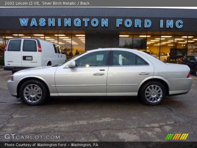 2003 Lincoln LS V8 in Silver Birch Metallic