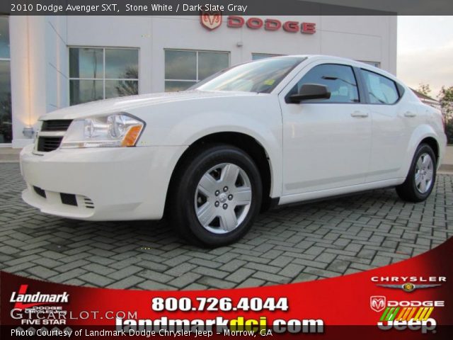 2010 Dodge Avenger SXT in Stone White