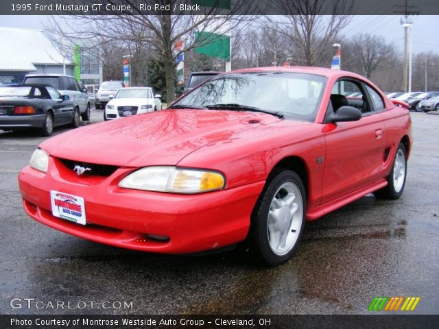 1995 Ford Mustang GT Coupe in Rio Red