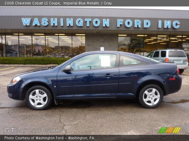 2008 Chevrolet Cobalt LS Coupe in Imperial Blue Metallic