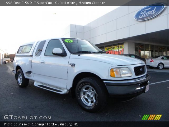 1998 Ford F150 XLT SuperCab in Oxford White