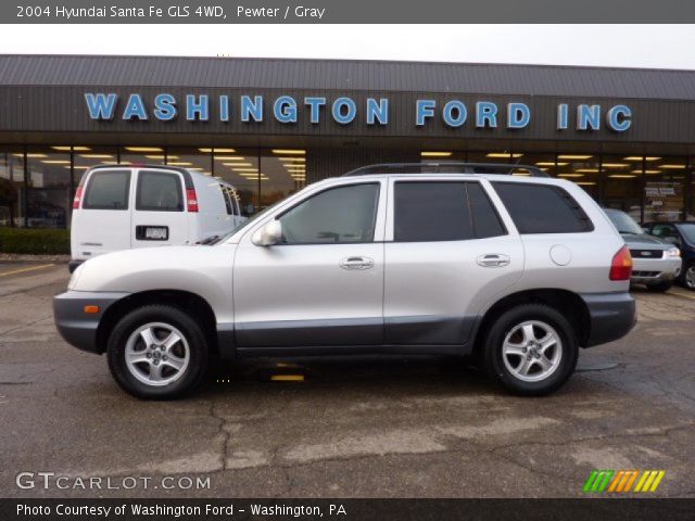 2004 Hyundai Santa Fe GLS 4WD in Pewter