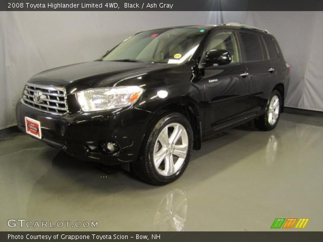 2008 Toyota Highlander Limited 4WD in Black