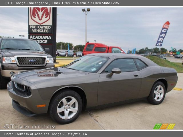 2010 Dodge Challenger SE in Dark Titanium Metallic