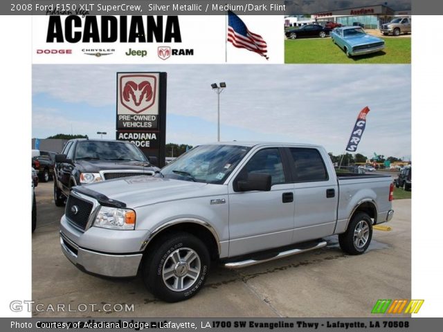 2008 Ford F150 XLT SuperCrew in Silver Metallic