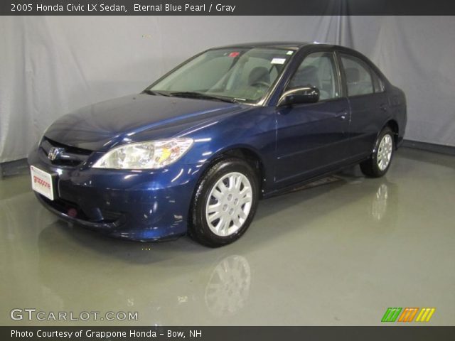 2005 Honda Civic LX Sedan in Eternal Blue Pearl