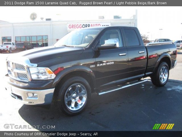 2011 Dodge Ram 1500 Laramie Quad Cab in Rugged Brown Pearl
