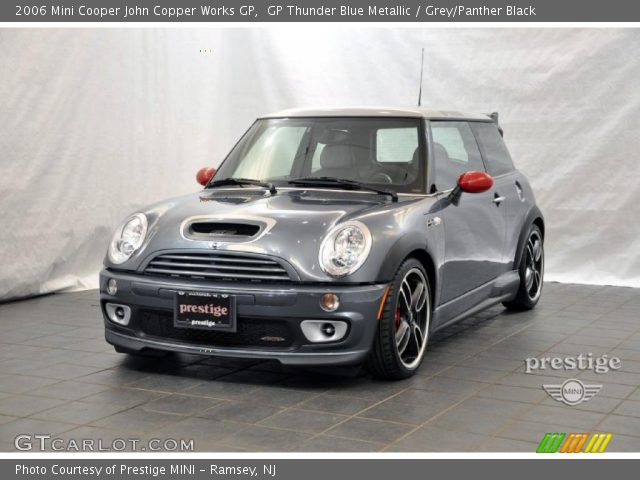 2006 Mini Cooper John Copper Works GP in GP Thunder Blue Metallic