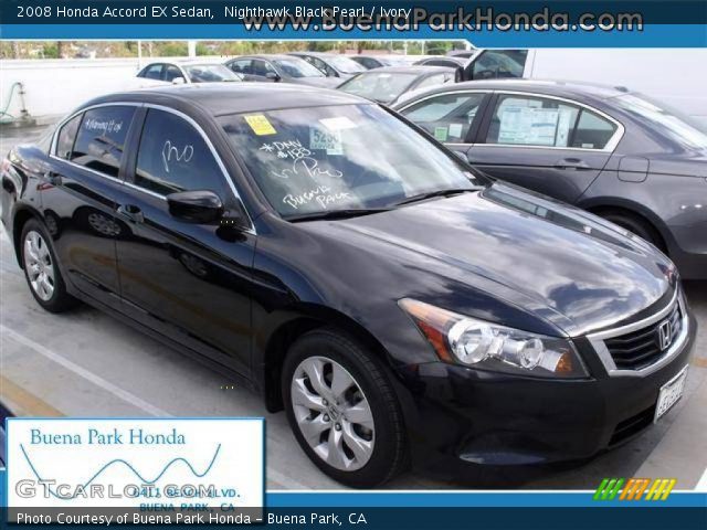 2008 Honda Accord EX Sedan in Nighthawk Black Pearl