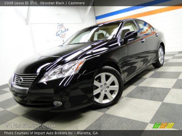2008 Lexus ES 350 in Obsidian Black