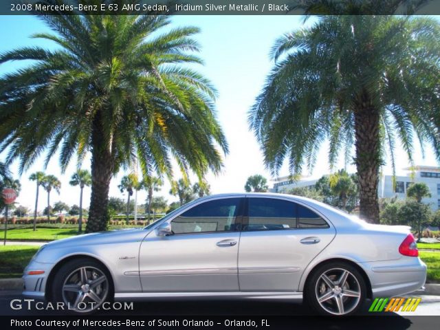 2008 Mercedes-Benz E 63 AMG Sedan in Iridium Silver Metallic