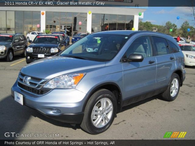 2011 Honda CR-V EX 4WD in Glacier Blue Metallic
