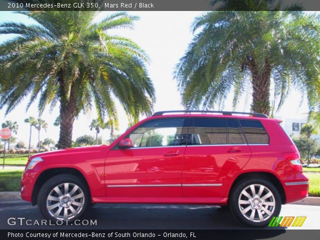 2010 Mercedes-Benz GLK 350 in Mars Red