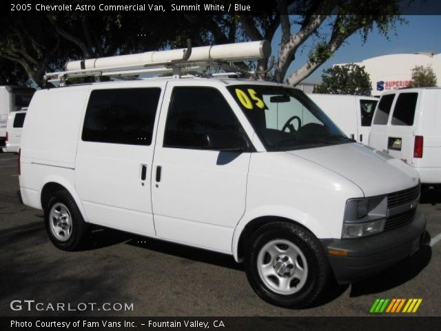 2005 Chevrolet Astro Commercial Van in Summit White