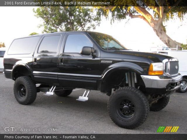 2001 Ford Excursion Limited 4x4 in Black