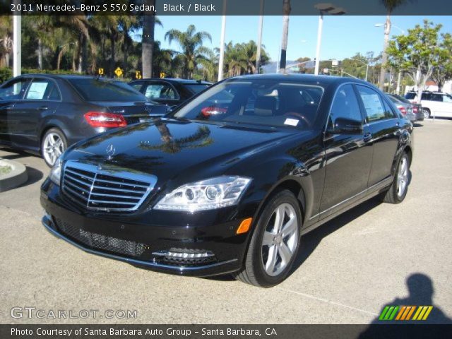 2011 Mercedes-Benz S 550 Sedan in Black