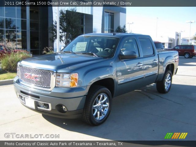 2011 GMC Sierra 1500 Denali Crew Cab in Stealth Gray Metallic