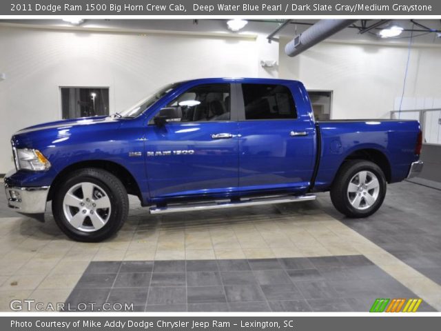 2011 Dodge Ram 1500 Big Horn Crew Cab in Deep Water Blue Pearl