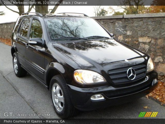 2002 Mercedes-Benz ML 320 4Matic in Black