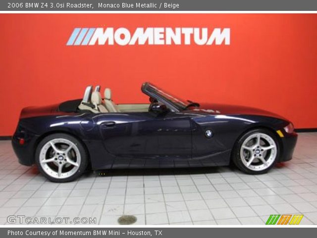 2006 BMW Z4 3.0si Roadster in Monaco Blue Metallic