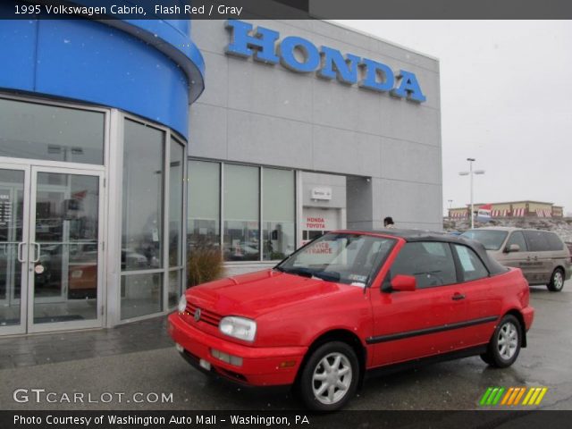 1995 Volkswagen Cabrio  in Flash Red