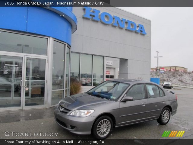 2005 Honda Civic EX Sedan in Magnesium Metallic