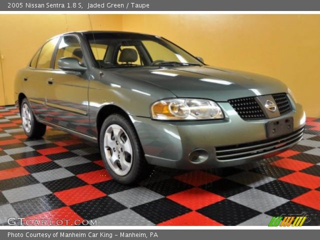 2005 Nissan Sentra 1.8 S in Jaded Green