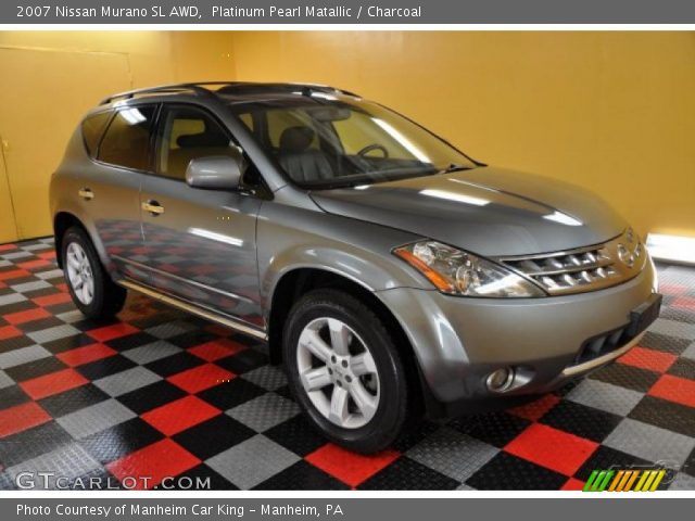 2007 Nissan Murano SL AWD in Platinum Pearl Matallic