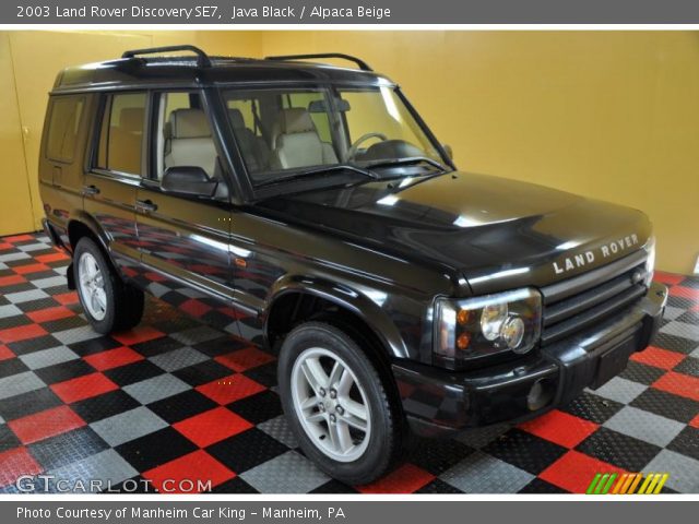 2003 Land Rover Discovery SE7 in Java Black