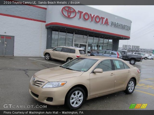 2010 Toyota Camry LE in Sandy Beach Metallic