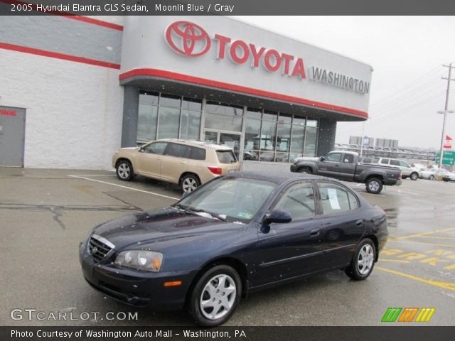 2005 Hyundai Elantra GLS Sedan in Moonlit Blue