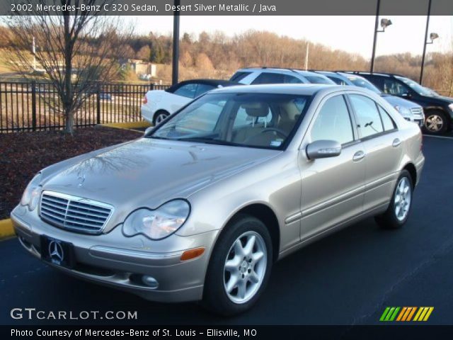 2002 Mercedes-Benz C 320 Sedan in Desert Silver Metallic