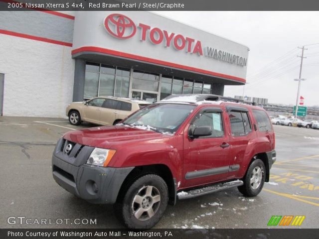 2005 Nissan Xterra S 4x4 in Red Brawn Pearl