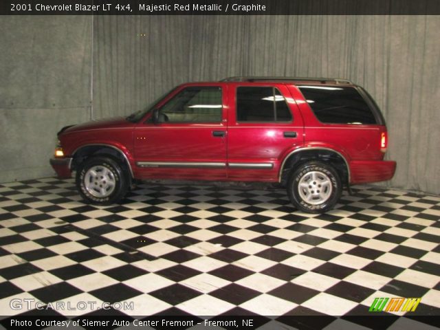 2001 Chevrolet Blazer LT 4x4 in Majestic Red Metallic