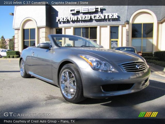 2010 Infiniti G 37 Convertible in Graphite Shadow