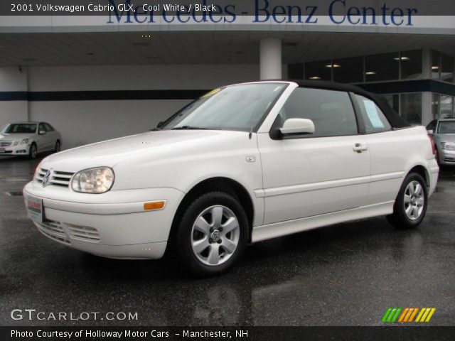 2001 Volkswagen Cabrio GLX in Cool White
