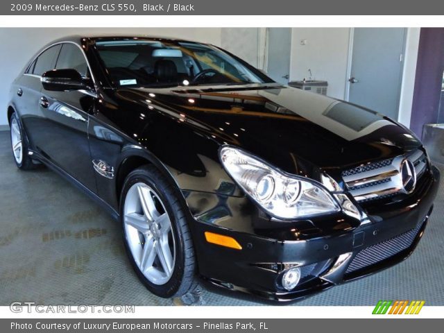 2009 Mercedes-Benz CLS 550 in Black