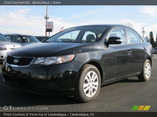 2010 Kia Forte EX in Ebony Black