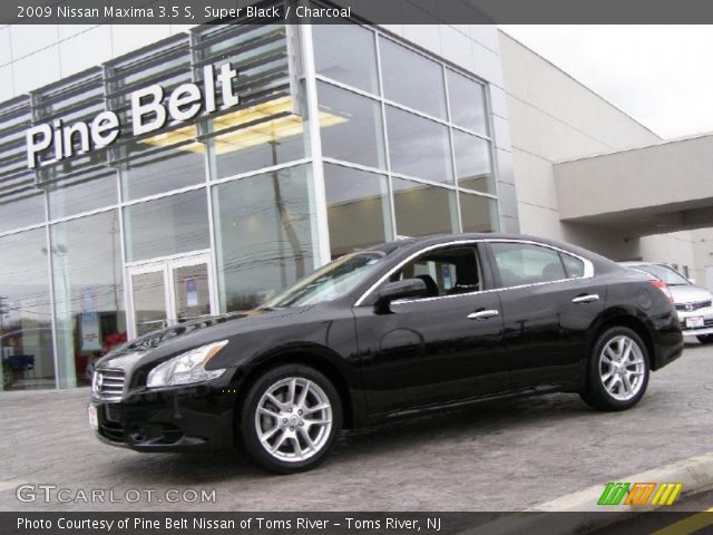 2009 Nissan Maxima 3.5 S in Super Black