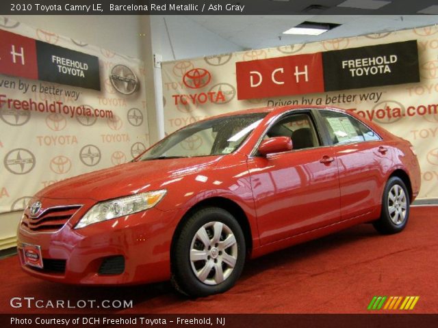 2010 Toyota Camry LE in Barcelona Red Metallic