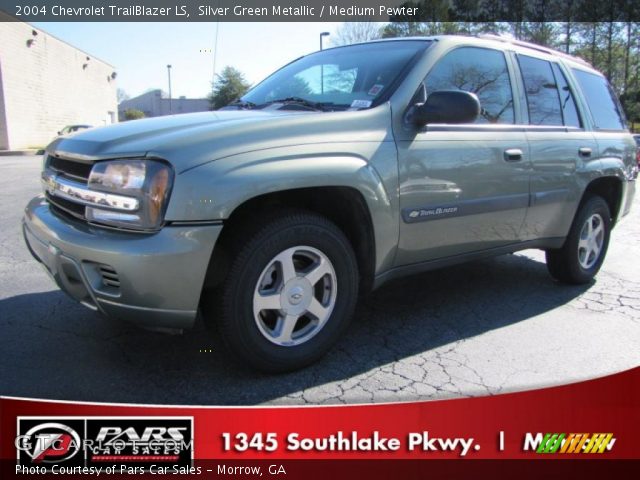 2004 Chevrolet TrailBlazer LS in Silver Green Metallic