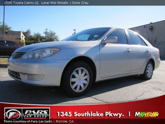 2006 Toyota Camry LE in Lunar Mist Metallic