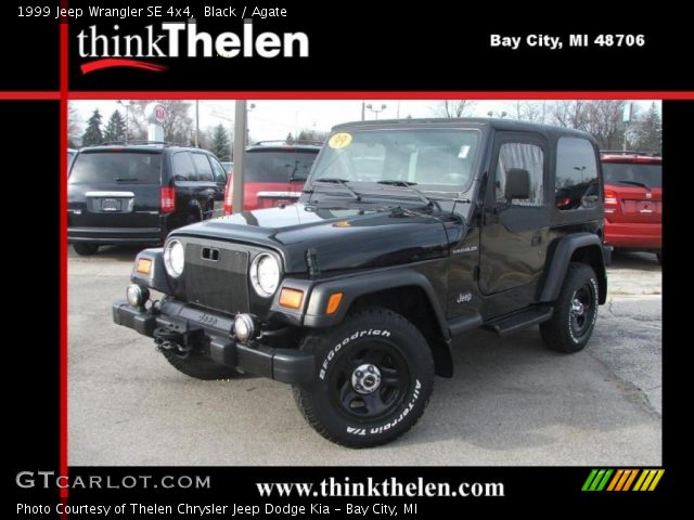 1999 Jeep Wrangler SE 4x4 in Black