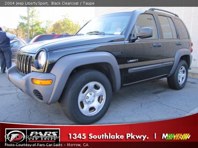 2004 Jeep Liberty Sport in Black Clearcoat